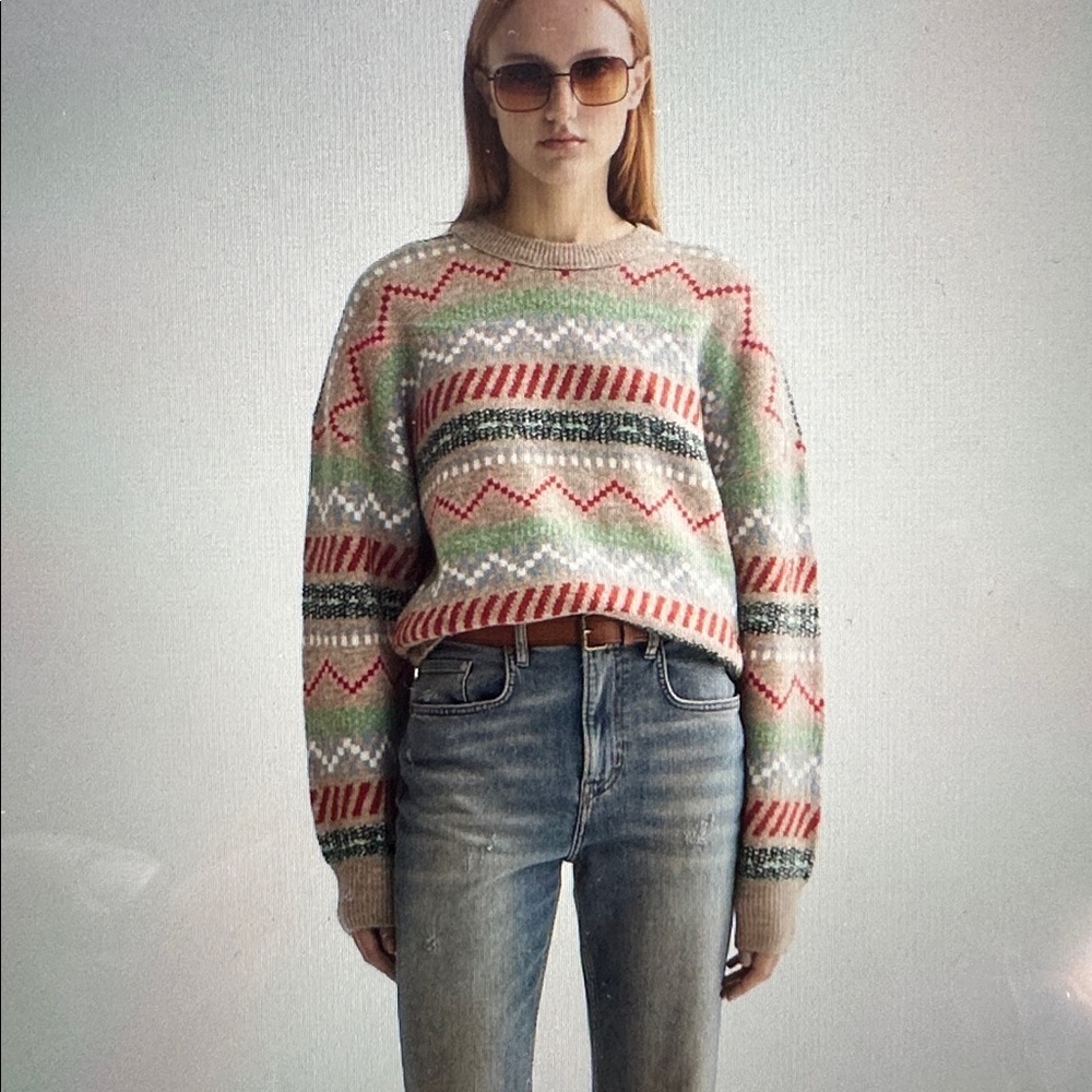 Scotch & soda Fair Isle Relaxed pullover